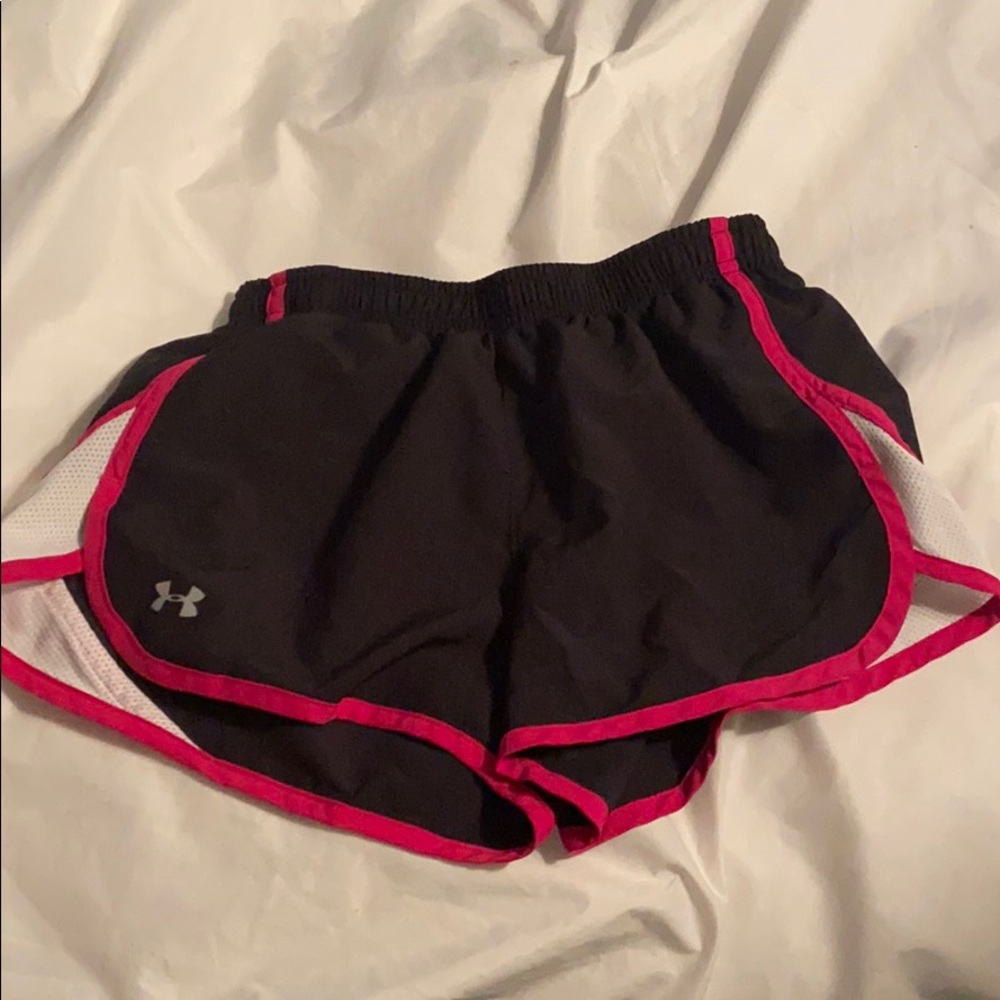 Girls Under Armour shorts with built in underwear